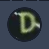 Omega captcha single distorted character in circular frame — position 3